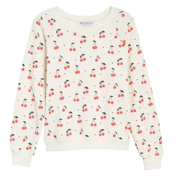 WILDFOX Cherry Oh Baby Sweatshirt - Picture 3 of 4